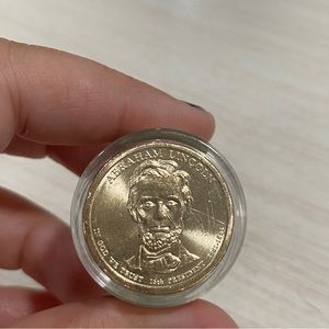 Abraham Lincoln 12 Gold Dollar Set